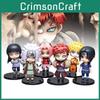 Naruto 6pcs Character Pvc Toy Model Desktop Decoration Child Gift Christmas
