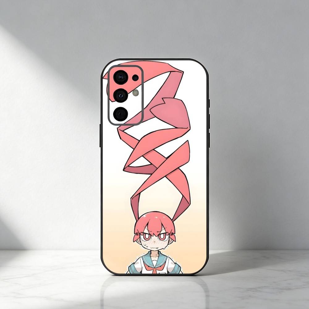 Как неуклюжий U-Ueno-san Чехол для телефона для Samsung S25,S24,S21,S22,S23,S20,Ultra,S26,Plus,Fe,Note,5G Черная крышка