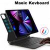 Leather Case for Apple Magic Keyboard IPad Air 4 5 Case IPad Pro 11 12.9 Case for IPad 10th Gen Mini 6 Floating Design Trackpad Keyboard Case