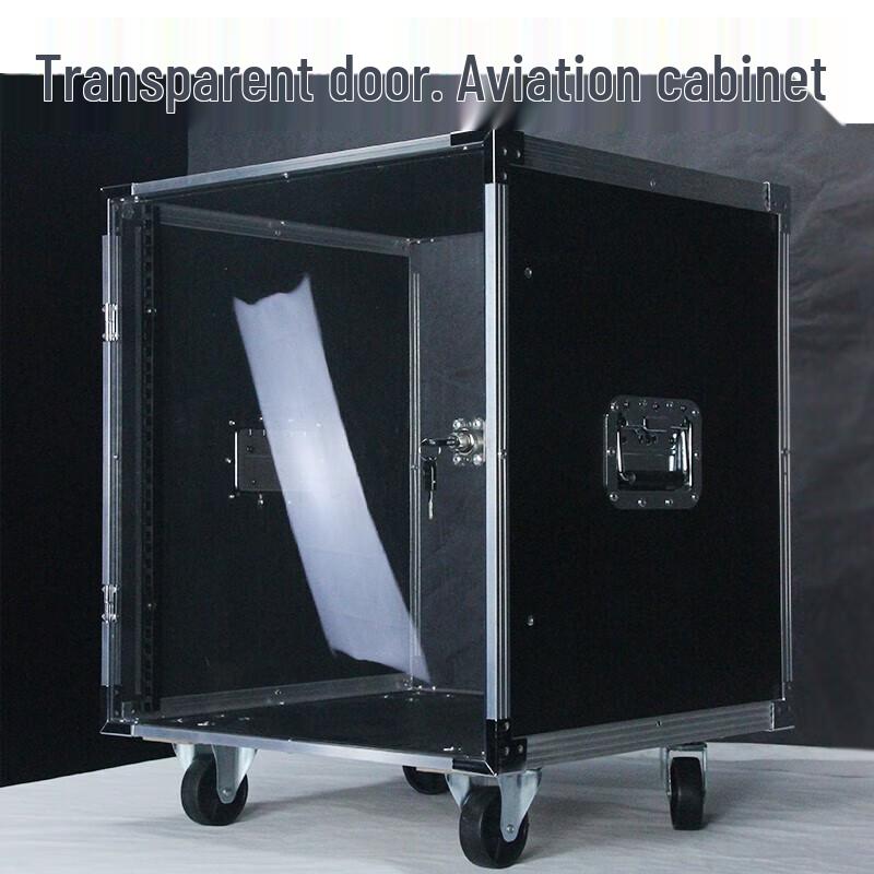 MVCORWNS 16U Reinforced Acrylic Door Audio Rack Cabinet CN plug (adapter included)