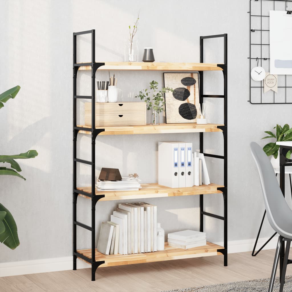 Floating Shelf 100x30x4 cm Solid Acacia Wood Untreated