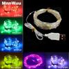 Led Fairy Lights Copper Wire String 1/2/3/5/10/20M Holiday Outdoor Lamp Garland For Christmas Tree Wedding Party Decoration