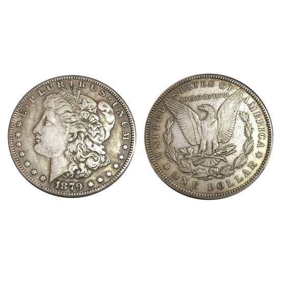 Моделирование поддельного Моргана, памятная монета на один доллар, коллекция колец, подарок