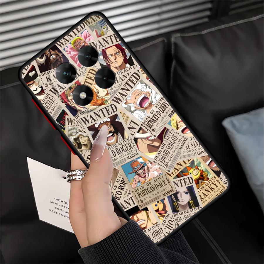 Back Phone Cover Case for Xiaomi Redmi 12C 13C 14C K40 Pro 10 A4 A1 A2 Plus 9 One Piece Captain Luffy