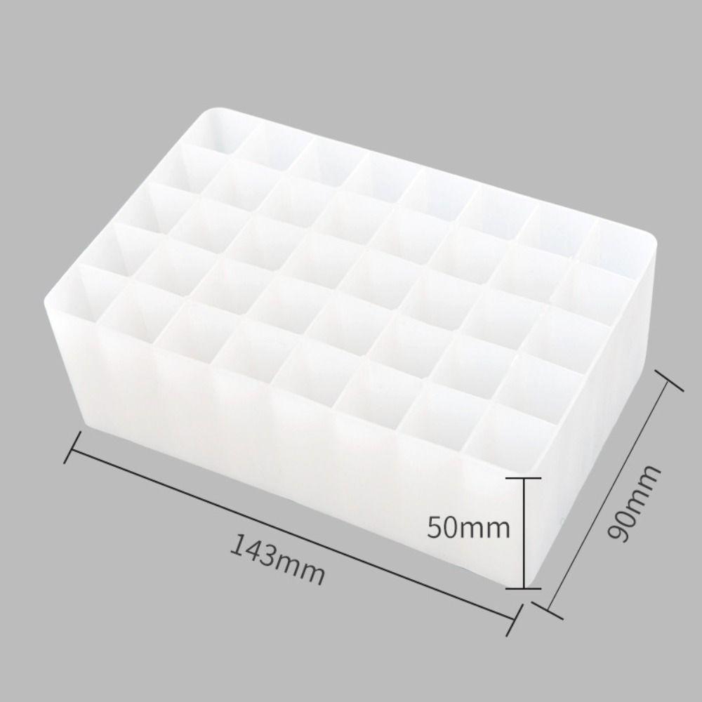 Large-capacity Marker Pen Storage Holder 24/30/36/40/48 Slots  Pencil Rack   Office School Supplies