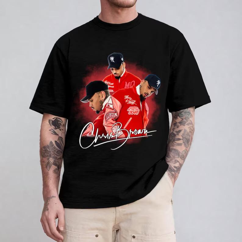 Chris Brown T-Shirt, Hip Hop R&B Fan Shirt, Chris Brown Fan T-Shirt, Chris Brown Unisex T-Shirt