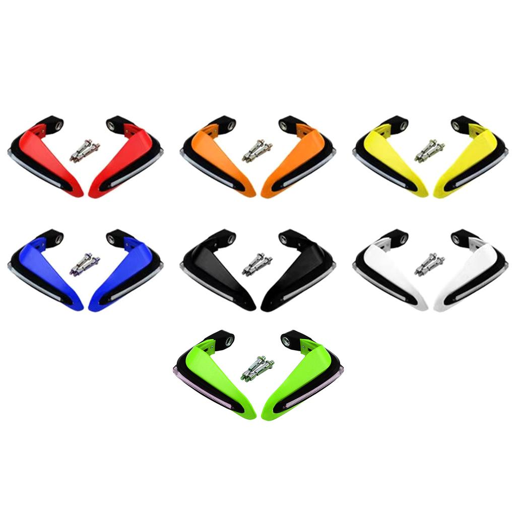 Universal Handlebar Handguards Suitable for 650 150 RSV4 RS50 TUONO V4 125 Motorbike LED Light Hand Guard Protector 2pcs