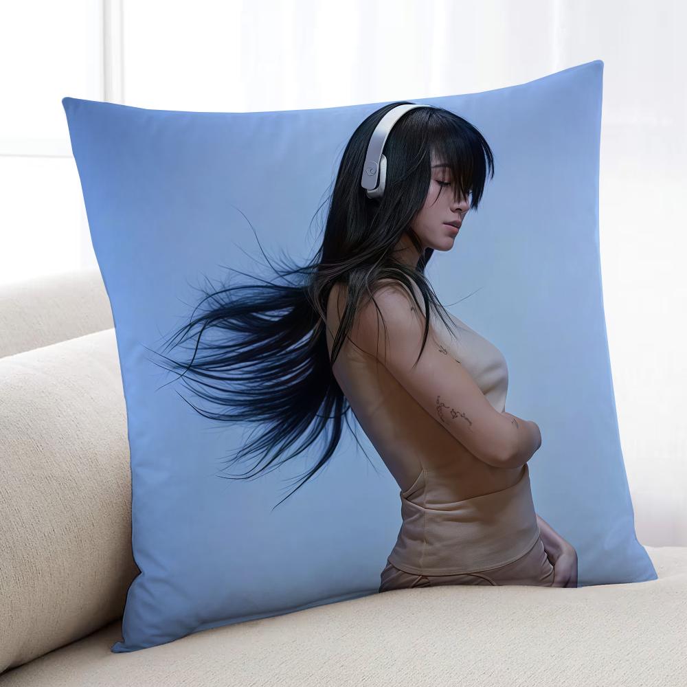 AAitana Singer OOcana Cuarto azul cushion cover Home Bedding Sofa living Room pillowcase Simple Soft Skin Cushion Cover