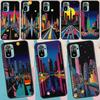 Чехол City Pop Art At Night для Xiaomi Redmi 14C 13C 10C 12C Redmi Note 9 10 11 12 13 14 Pro 9S 10S 11S 12S