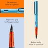 Перьевая ручка Lamy Al-Star Denim - Эргономичная рукоятка и полированная сталь Ширина линии M - Легкий алюми...