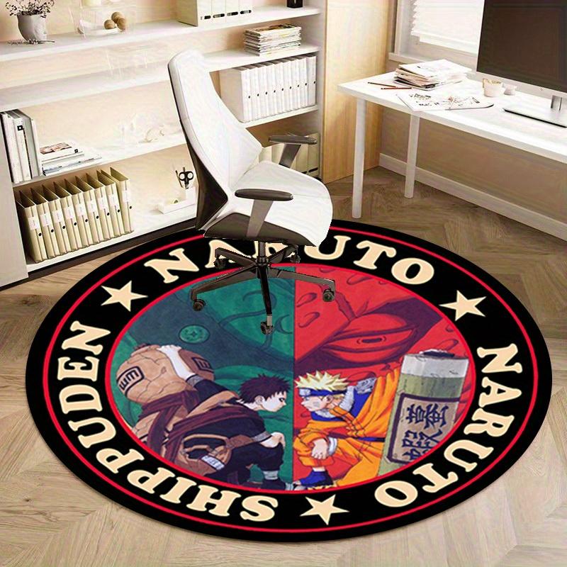 1 шт. Круглый ковер Naruto Shippuden для улицы для дома, офиса, подарок, декоративный коврик RC2780