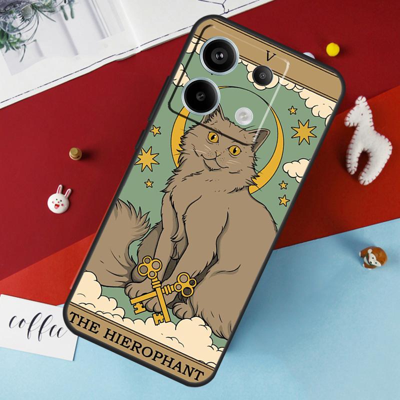 Cats Tarot Witchcraft Case For Xiaomi Redmi Note 14 Pro 13 12 11 10 15 Pro Plus Redmi 14C 15C 10C 12C 13C 15 Cover