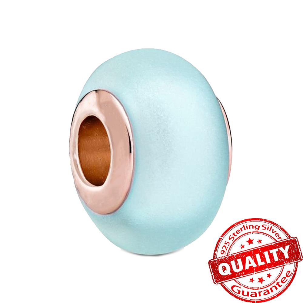 Медные Шармы из Муранского Стекла Подходят для Оригинальных Браслетов Круглые Шармы из Муранского Стекла Бусины Сделай Сам Женские Ювелирные Изделия Подарки для Женщин