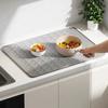 Силиконовый коврик для сушки посуды 40 x 30 см, подкладка для раковины, подставка для кастрюль, тарелок, чашек, коврик для сушки посуды, кухня