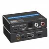 HDMI Аудио Сплиттер с ARC SPDIF Оптическим Цифровым RCA Разъемом Стерео Аудио Совместимый с Поддержкой, 4K@60Hz, 5.1кан + Белый/Красный L/R + 3.5мм Выход,