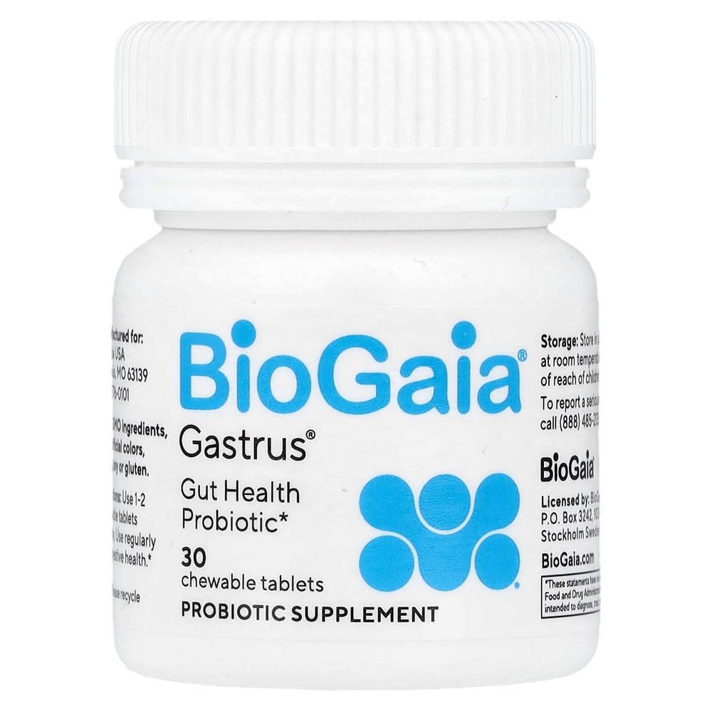 Biogaia Gastrus Citrus Flavor 30 Tablets