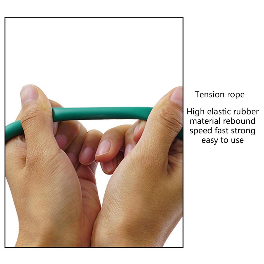 Archery Trainer Puller Grip Arm Force Strength Training Elastic Rope Archery Training Band Exerciser, Rubber Arrow Band