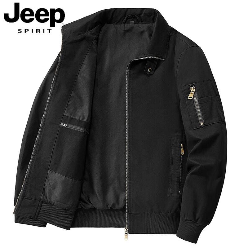 Мужская хлопковая куртка с лацканами JEEP SPIRIT