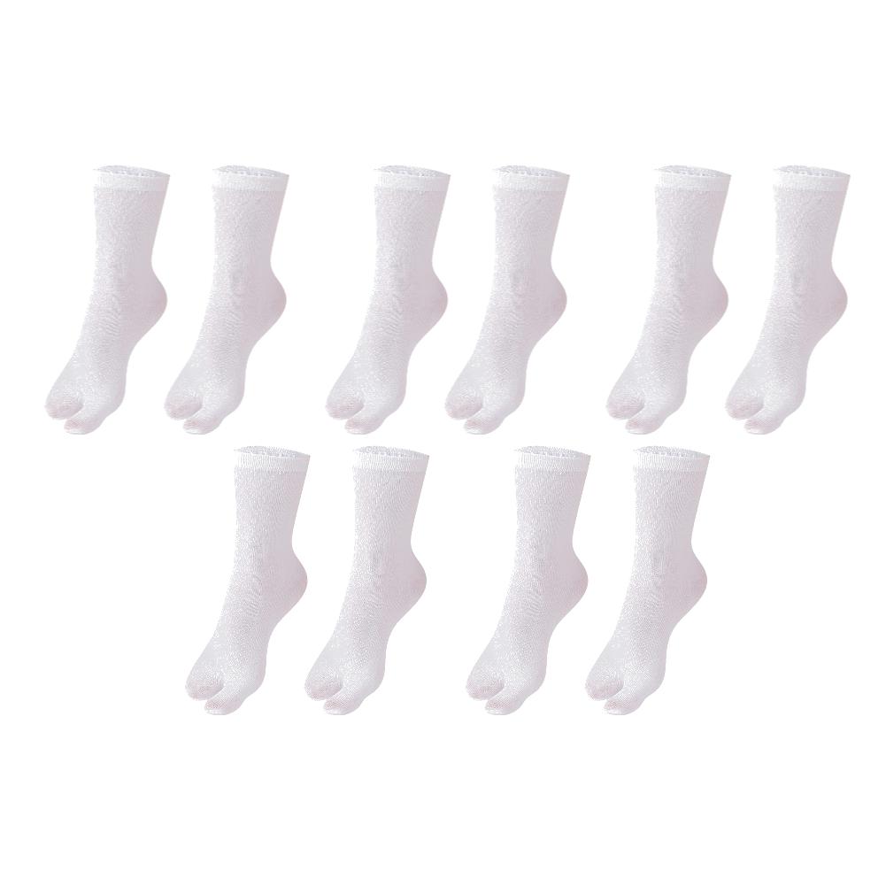 1-5 шт. женские/мужские унисекс сандалии шлепанцы с разрезом два носка японские кимоно носки с двумя пальцами дезодорирующие дышащие длинные носки