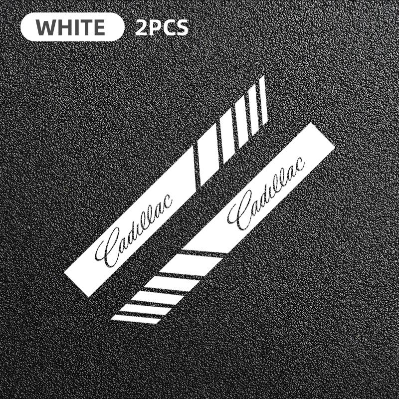 cvsvmh1 2Pcs Car Rearview Mirror Side Decal Stripe Sticker Vehicle Body for Cadillac ATS BLS CT4 CT5 CTS EXT ESCALADE SRX XT4 SLR XTS