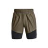 Under Armour Шорты из тканой коллекции Мужские Цвет: Зеленый цвет палатки 1366167-361