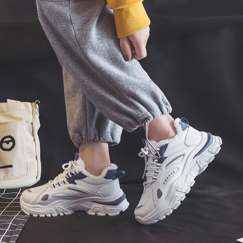 Повседневные женские кроссовки, туфли на платформе со шнуровкой, женская вулканизированная обувь на толстой подошве, удобная обувь