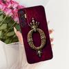 Чехол Для Tecno Camon 17P CG7 CG7n Чехол Для Techno Camon 17P Чехол Силиконовый Роскошная Корона Мода Буквы А-Я 2D Плоский Узор