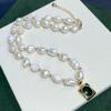 Baroque Freshwater Pearl Choker Necklace - French Style Mother's Day Gift