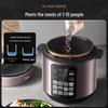 Midea 5L Smart Electric Pressure Cooker with Double Pots CN plug (adapter included)