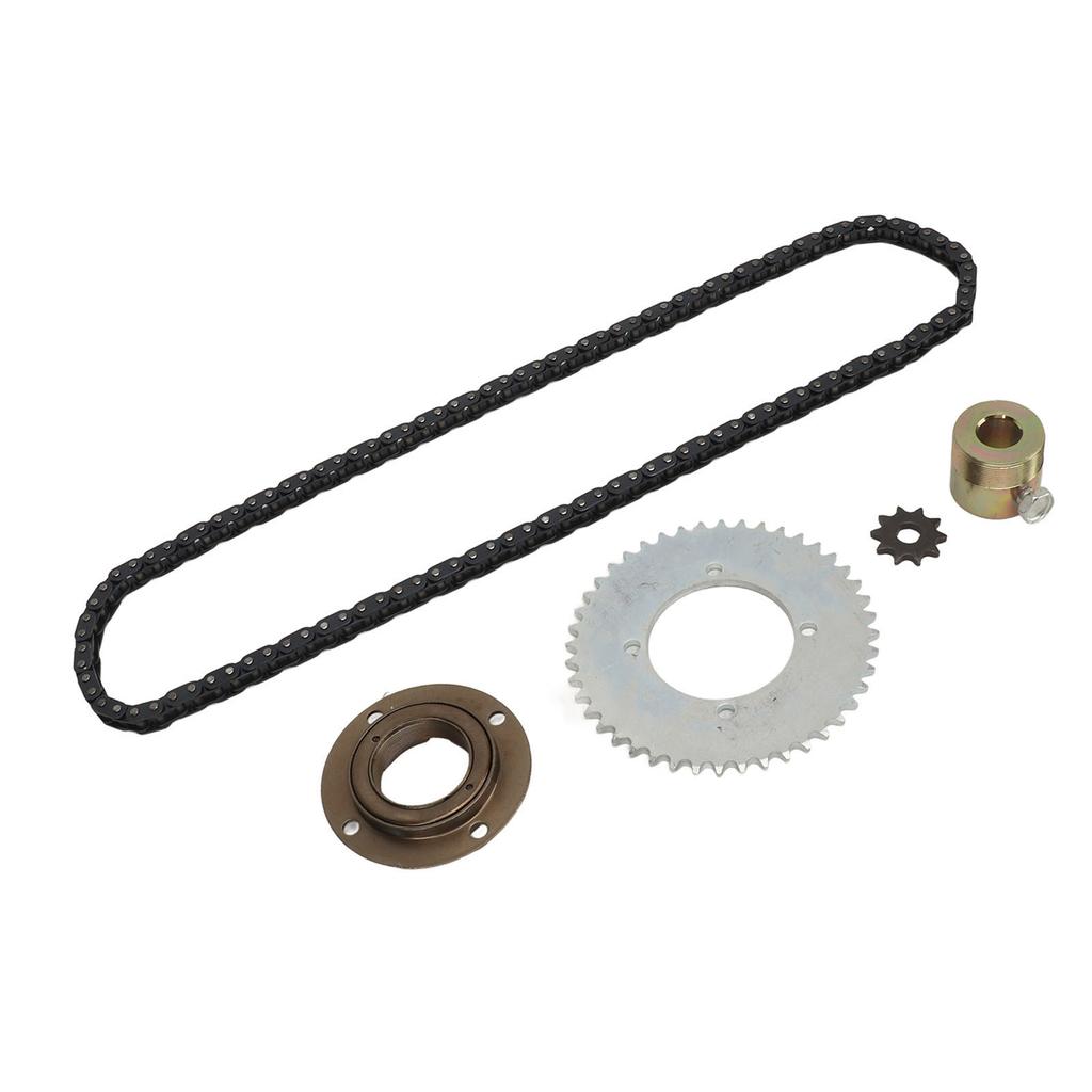 Звездочка T8F 10T Звездочка T8F 44T Цепь T8F 116 звеньев Маховик 16 мм Золотой соединитель Стальная цепь T8F