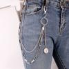 Jeans Chain Harajuku Style Metal Waist Chain Punk Pants Chain Female Belt Chain Hollow Cross