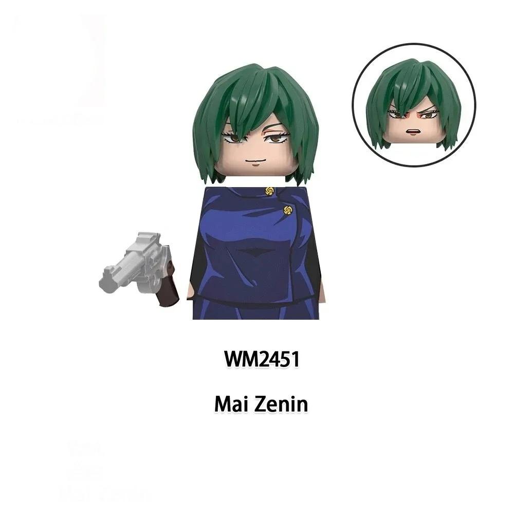 Аниме Мультфильм Магическая битва Годжо Сатору Итадори Юдзи Фусигуро Мэгуми Оккоцу Юта Конструктор Мини Экшн-фигурки Детская игрушка