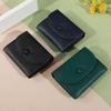 Pu Leather Card Holder Multi-Cards Slot Mini Coin Purse Portable Women's Wallet Unisex