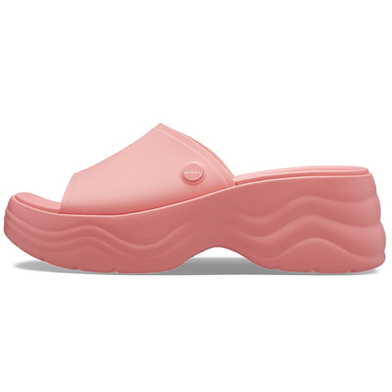 Crocs Non-slip and Abrasion Slippers Women's Pink