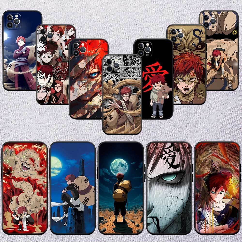 Gaara Naruto Case for Samsung Note 20 10 S25 Plus Ultra Lite FE M20 M21 M30 M31 M51 A11 A26 A51 A52 A53 A56 A70 A71 A72 A73