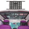Автомобильная потолочная грузовая сетка с карманом, усиленная, грузоподъемная, меньше провисает, двухслойная сетка, органайзер для хранения на крыше автомобиля, грузовика