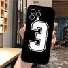 Чехол для телефона для iphone 16 15 14 Pro Max 16 15 14 13 12 Pro 15 14 Plus Номер Футбольный Бейсбольный Спортивный Чехол Funda