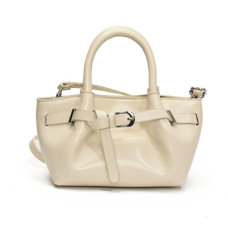 Spring and Summer Hot Sale Dopamine Color Small Fresh Portable Pleated Bag Fashionable Commuter Ou Ruofeng Foreign Style Messenger Women's Bag