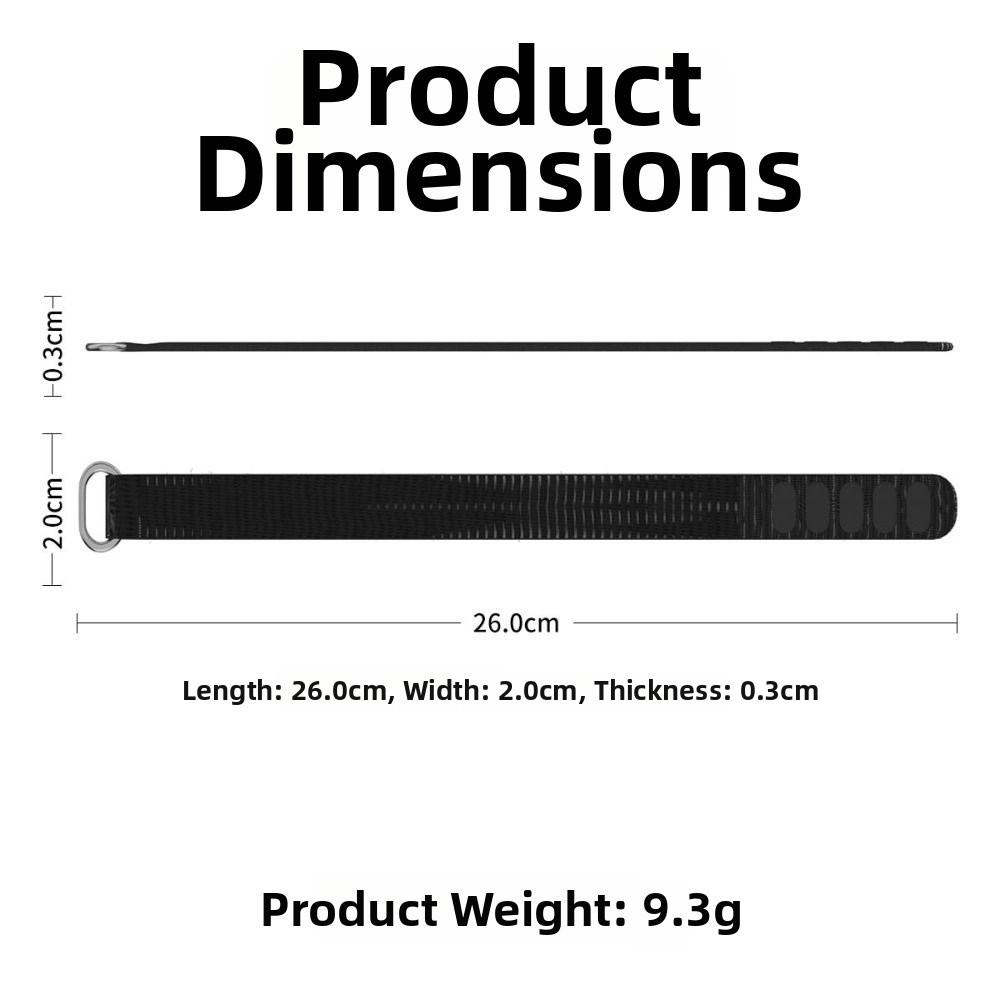 Breathable Fitness Tracker Strap Nylon Loop Wristband for Hume Band for Men Women