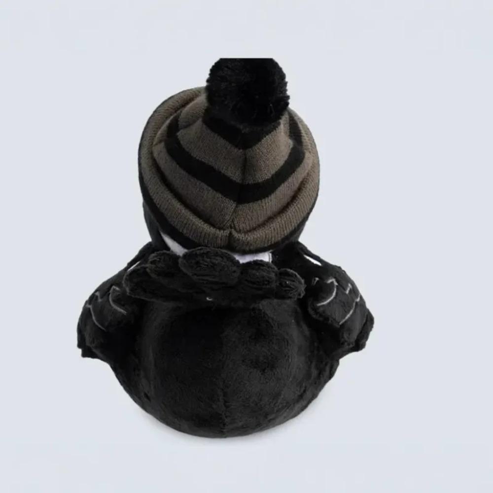 Murder Drones Uzi Crow Plush Toy 25cmCute Black Crow Stuffed Doll Soft Anime Plushie for Fans Birthday Christmas Gift Home Decor