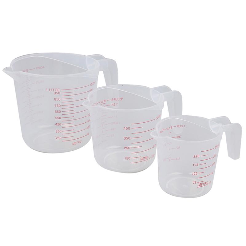 High Quality Plastic Measuring Jug Large Capacity Scale Cup 250/500/1000Ml
