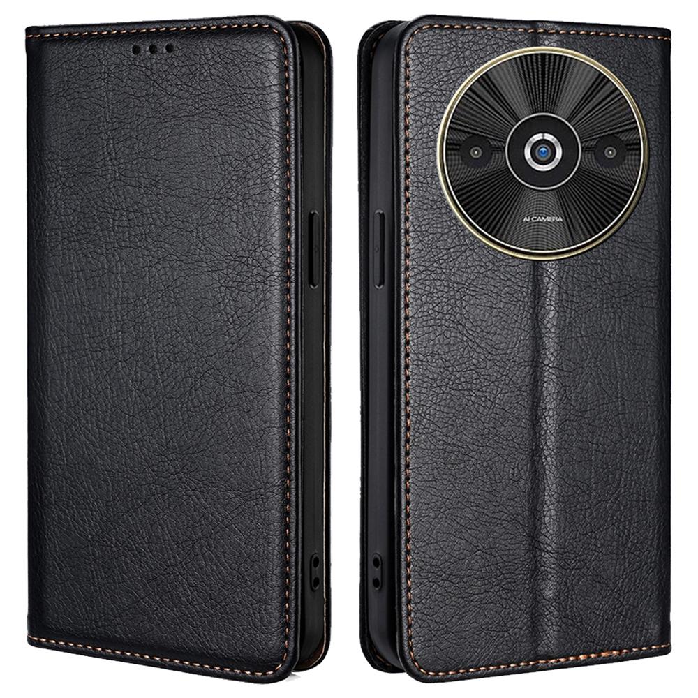 For Xiaomi Redmi A3 4G/Poco C61 4G Case Solid Color Wallet Leather Phone Cover