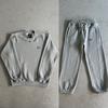 Kroen Embroidered Tracksuit Set Street Style Thick Cotton Sweatshirt - Men