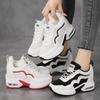 New Breathable Mesh Sports Shoes Women's Shoes Trend Breathable Versatile Thick Sole Inner Height Increase Casual Shoes Air Cushion Shoes