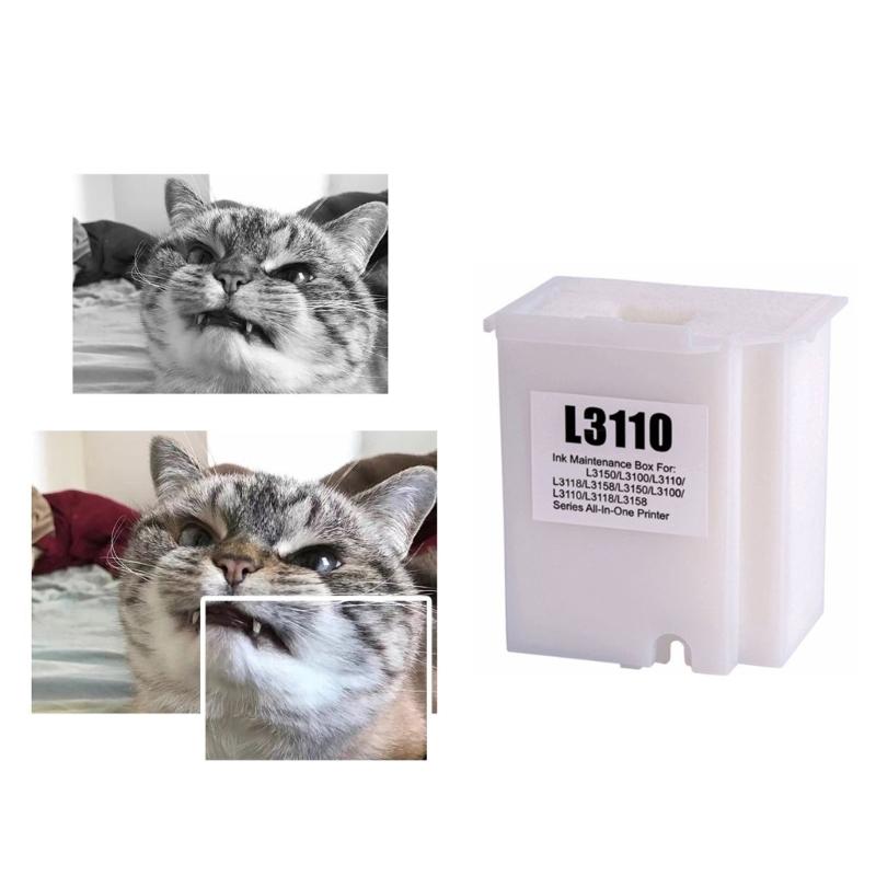 Tank Box Ink Maintenance Waste Absorber Sponge Pad Replacement For L1110 L3100 L3110 L3150 L3160 L3165 L3166 L5190
