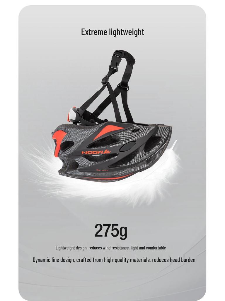 Upgraded Moon Odor-Resistant Adult Cycling Helmet for Road & Mountain Safety Outdoors