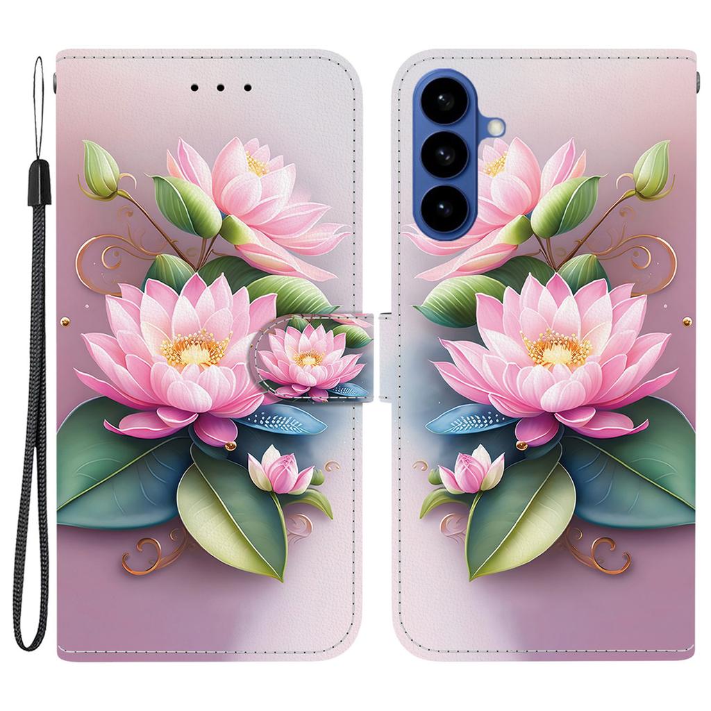 For Samsung Galaxy S26/S26 Pro Case Pattern Printing Leather Flip Wallet Phone Cover with Lanyard