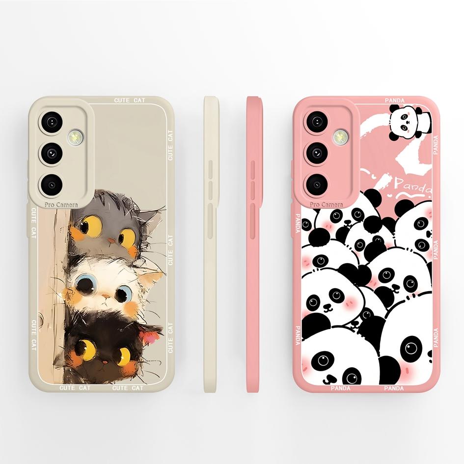 Мягкие чехлы для Samsung A55 C55 M55 A35 M35 F14 F15 Shell Pretty Sunflowers Golden Lotus Тонкий силиконовый легкий защитный корпус для Samsung Capas