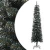 VidaXL Slim Artificial Christmas Tree with Stand Green 180 Cm PVC345185