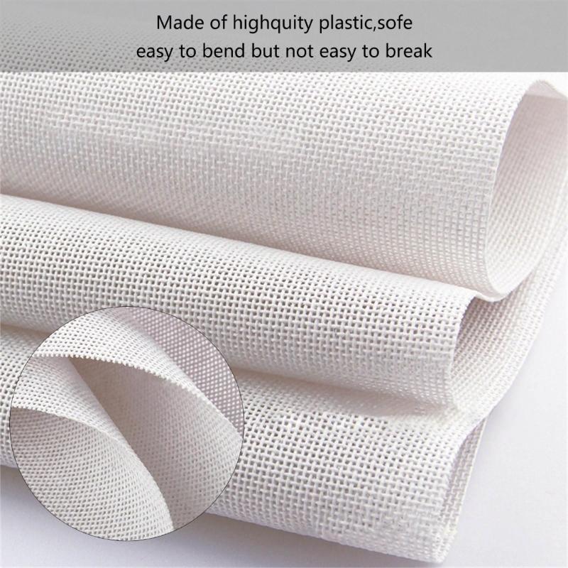 Листы канвы 14 каунта для вышивания, рукоделия, проектов по вязанию крючком, набора для вышивания гобеленовым швом, сетчатые листы, канва для вышивания иглой с пряжей